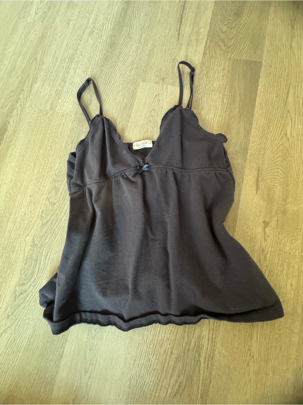 brandy navy babydoll top
